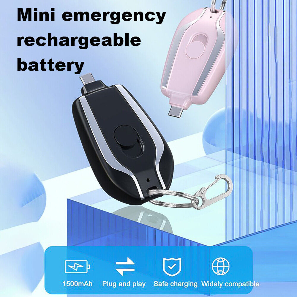 mini emergency rechargeable battery